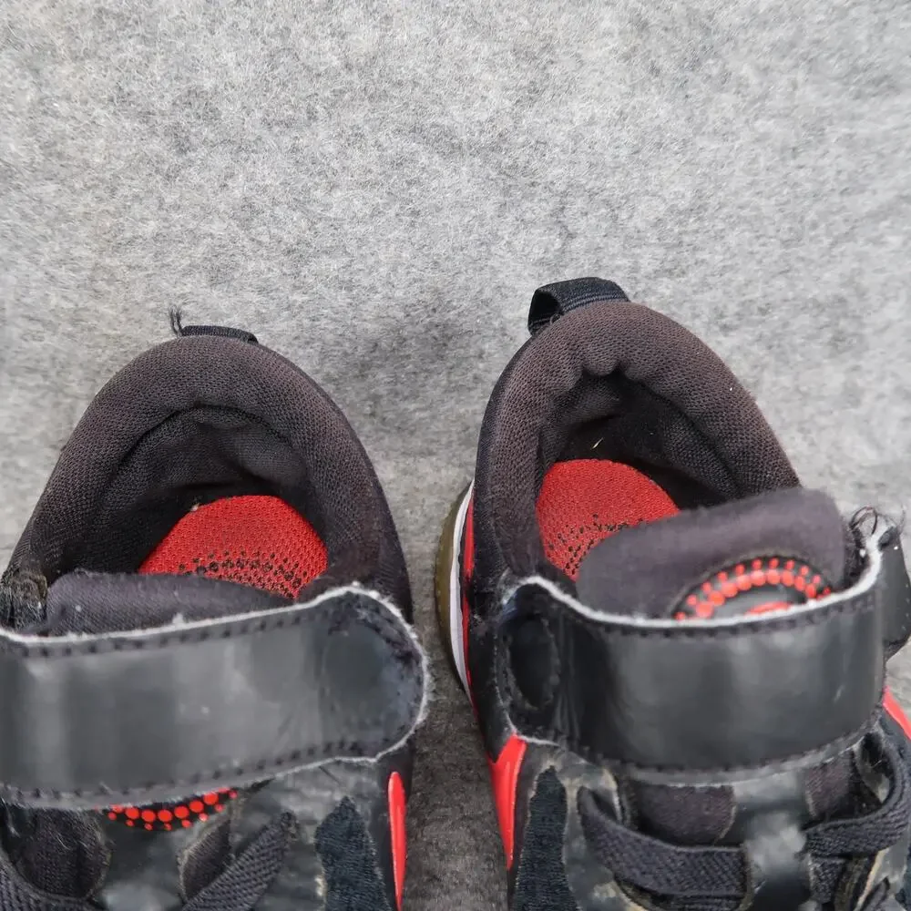 Nike Shoes Kids 10.5C Sneakers Project Pod Bred Athletic Trainer Black Red Youth